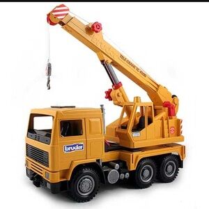 NIB, Bruder Truck 1/16 Tele-Crane TC-4500, Made In Germany Yellow